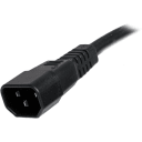 Thumbnail 1 de Cable de Poder IEC C14 a IEC C15 14 AWG 91cm para Computadores Servidor UPS