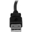 Thumbnail 2 de 2m USB 2.0 A to Right Angle B Cable M/M