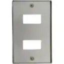 Thumbnail 1 de BTICINO Placa 2 Puestos Modulos Aluminio c/Tornillos