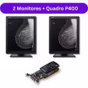 Thumbnail 0 de KIT Mamografía JUSHA M53, 2 X 21.3" 5MP X Monocr 5:4 LED IPS DVI-D + QUADRO P400