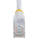 Thumbnail 3 de Cable de Red StarTech Cat5e Ethernet RJ45 sin Enganches Snaglass 10m BLANCO