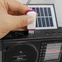 Thumbnail 3 de MLAB RADIO RETRO SOLAR SUNSHINE-LIGHT BLACK
