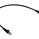 Thumbnail 1 de LINKMADE 4UN 50CM CAT5E NEGRO LSZH CABLE PATCH INYECTADO MULTIFILAR