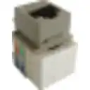 Thumbnail 4 de Conector RJ-45 Hembra Punchable Keystone  Gris Cat5E U/UTP - Linkmade