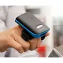 Thumbnail 0 de Unitech MS652 - Ring Barcode Scanner 2D - Bluetooth 4.1 - Ring para 2 Dedos - Compatible con IOS & Android - IP42 - Resiste Caidas de 1.5 mts - Bateria para turno 13 horas  - Memoria Flash Alta Capacidad - Modos de operacion Gatillo,Presentacion,Batch & Automatico