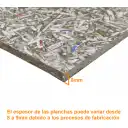 Thumbnail 1 de IBAPLAC 8mm-9mm 1,1x2,2m Plancha Tetrapack Reciclado 110x220cm 2,42m2