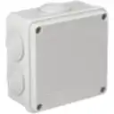 Thumbnail 4 de TIBOX 100x100x50mm Caja Estanca Blanca IP55 7-Conos 4-Tornillo AG1010R