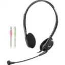 Thumbnail 1 de GENIUS HEADSET 3.5mm CABLE 2,4MT + CABLE SINGLE JACK 3.5mm-HS-200C