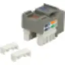 Thumbnail 1 de Conector RJ-45 Hembra Punchable Keystone  Gris Cat5E U/UTP - Linkmade