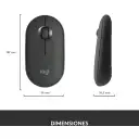 Thumbnail 10 de Kit Teclado Mouse Inalámbrico Logitech Slim MK470 2.4Ghz USB Negro