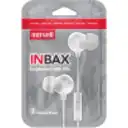 Thumbnail 1 de Audifonos in-ear Maxell IN-BAX MIC WHITE