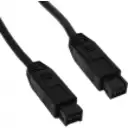 Thumbnail 1 de 9Pin-Macho a 9Pin-Macho 800/800 50cm Cable Firewire iLink 1394B 0,5mts