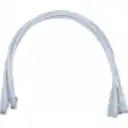 Thumbnail 1 de Cable Patch Inyectado Multifilar 4Un 50cm CAT6 U/UTP Blanco LSZH
