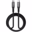 Thumbnail 0 de Cable USB Tipo-C M/M v2.0 24pin 1.8mt 60W Color negro - Klip Xtreme KAC-250-6FT