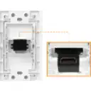 Thumbnail 1 de Faceplate HDMI-HH Hembra a Hembra, Sin cable 70mm x 114mm