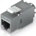 Thumbnail 2 de UI 1U CAT6A STP FTP BLINDADO PUNCHAB METAL RJ45 UACC-KEYSTONE-JACK-C6A