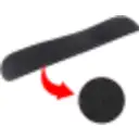 Thumbnail 5 de GENIUS PALM REST BLACK-G-WP 100-BK