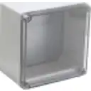 Thumbnail 1 de 200x200x130mm Caja ABS IP66 Tapa-Transparente c/Placa-Aluminio