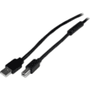 Thumbnail 0 de Cable USB-A a USB-B v2.0 M/M Activo Amplificado 20 metros Color Negro - StarTech