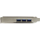 Thumbnail 2 de Tarjeta StarTech, PCIe x1 con 4 Puertos USB 3.0, 3 externos 1 interno 