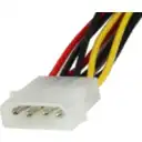 Thumbnail 1 de 12 LP4 to 2x Right Angle SATA Power