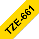 Thumbnail 0 de Brother TZe-661 Negro sobre Amarillo, 36mm x 8mm