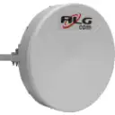 Thumbnail 5 de ALGCOM ISO+RAD 5GHz 0,6m 28-31dBi 6GHz 4,9-6,4GHz 2x2 2-N-H Antena