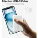 Thumbnail 7 de Bateria 10.000 mAh 20W PD con cable USB-C Belkin blanca
