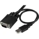 Thumbnail 3 de StarTech.com Switch Conmutador KVM de Cable con 2 Puertos VGA USB Alimentado por USB con Interruptor Remoto - Conmutador KVM - 2 x KVM port(s) - 1 usuario local - sobremesa