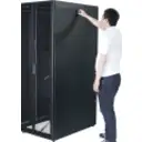 Thumbnail 4 de Rack Easy ER6282, 600mm 42U 800mm con Techo, panel lateral, ruedas Color Negro