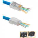 Thumbnail 2 de Conector RJ-45 XINTYLINK EZ-RJ45, con Orificio CAT6 STP FTP 1.1mm Bolsa 50 Unid
