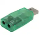 Thumbnail 2 de Adaptador de audio USB-A Puertos 2*Jack Audio 3.5mm In/Out 