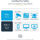 Thumbnail 2 de Cable de Red StarTech Cat6  1mt Sin Enganches Color Negro