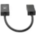 Thumbnail 4 de Adaptador de Video DisplayPort a HDMI M/H 2K/4K 32 AWG Negro - XTech XTC-378
