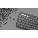 Thumbnail 6 de Teclado Inalámbrico Logitech Pebble Keys 2 K380S Bluetooth Dongle USB Grafito
