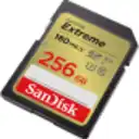 Thumbnail 1 de SanDisk Extreme - Tarjeta de memoria flash - 256 GB - Video Class V30 / UHS-I U3 / Class10 - SDHC UHS-I