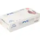 Thumbnail 2 de 100-unids Talla-XL 50-pares Guantes PVC Blanco Desechable Extra-Large