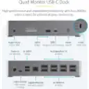 Thumbnail 2 de Docking Station StarTech USB-C a Prts: 4*DP 4*HDMI LAN Jck3.5mm 3*USB-A USB-C