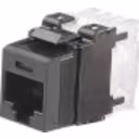 Thumbnail 0 de Panduit NetKey Category 6A Punchdown Jack Module - Modular insert - RJ-45 - black