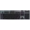 Thumbnail 0 de Teclado Gamer Inalámbrico Logitech G915 X LightSpeed RGB Inglés USB RF Bt Black