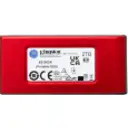 Thumbnail 1 de Unidad SSD Externo Kingston XS1000R 2TB USB 3.2 gen2 Rojo Lec1000MBs Esc1000MBs
