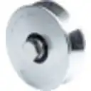 Thumbnail 1 de RZ-305V-140. Rueda para canal V de 140mm de 2 rodamientos soporta 550 Kg