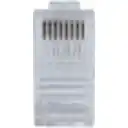 Thumbnail 2 de 10-unids Sin-guia p/Unifilar Cat6 UTP Conector RJ45