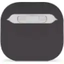 Thumbnail 1 de Funda silicona AirCase Pro para Airpods 4 Gen Decoded negra