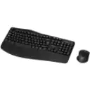 Thumbnail 0 de Klip Xtreme - Keyboard and mouse set - Spanish (Latin American) - Wireless - 2.4 GHz / Bluetooth - Black - Ultraergonomic