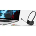 Thumbnail 8 de GENIUS HEADSET 3.5mm CABLE 2,4MT + CABLE SINGLE JACK 3.5mm-HS-200C