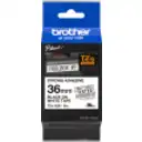 Thumbnail 2 de Cinta Rotuladora Brother TZE-S261 36mm Black on white tape