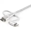 Thumbnail 1 de Cable StarTech USB 2.0 Tipo-A Macho a USB Apple Lightning / Tipo-C / Micro-B 1mt