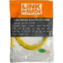 Thumbnail 1 de LINKMADE 3MT CAT5E AMARILLO LSZH CABLE PATCH INYECTADO MULTIFILAR