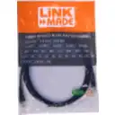 Thumbnail 1 de Cable de Red Linkmade CAT6 Inyectado Multifilar 2mts NEGRO